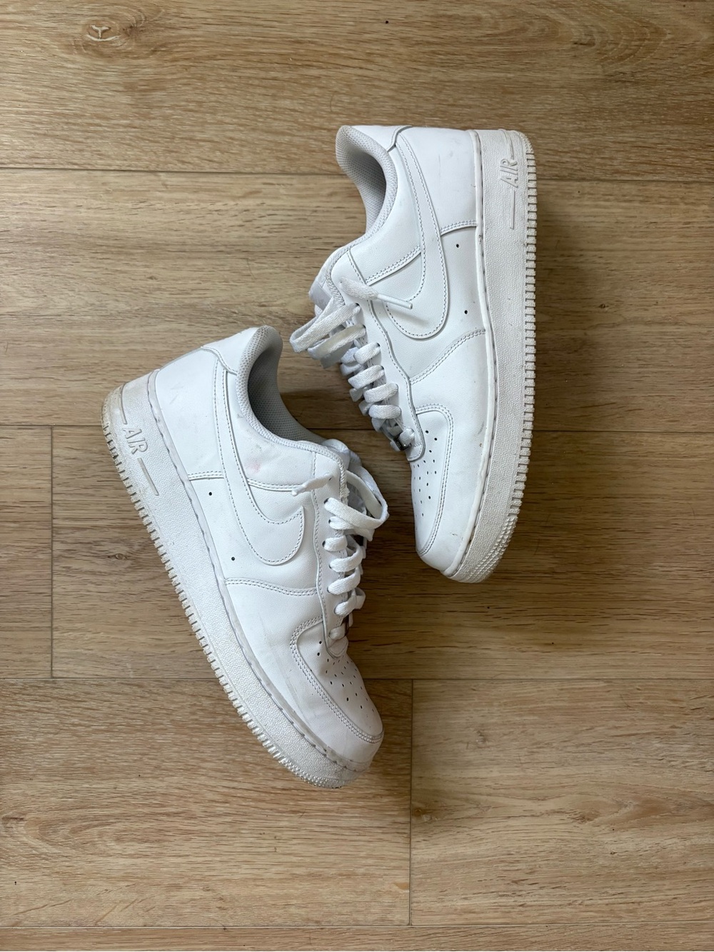 Nike All White Air Force 1 Size 9.5